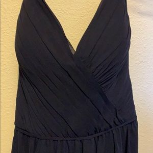 Lulus Navy blue bridesmaids dress with pockets